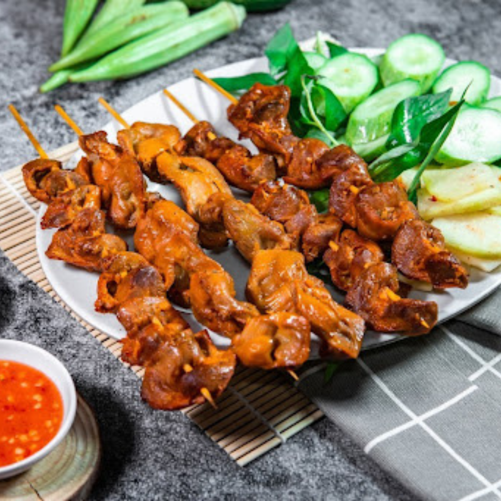 Mề Gà Nướng