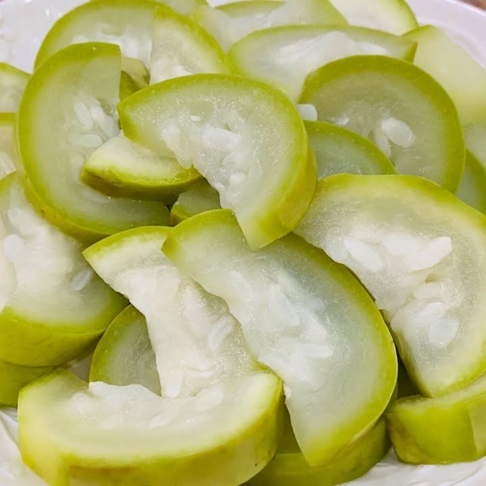 Bầu Luộc Chấm Trứng