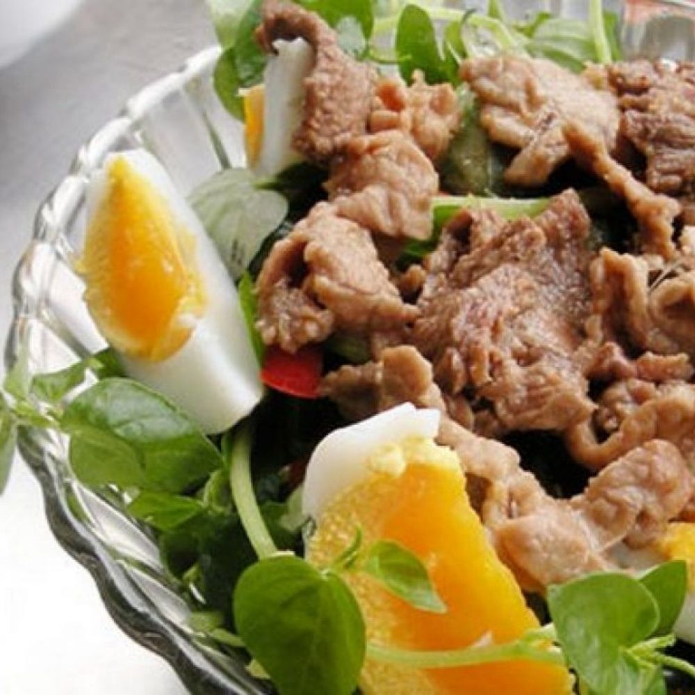 Gỏi Rau Càng Cua Bò Trứng