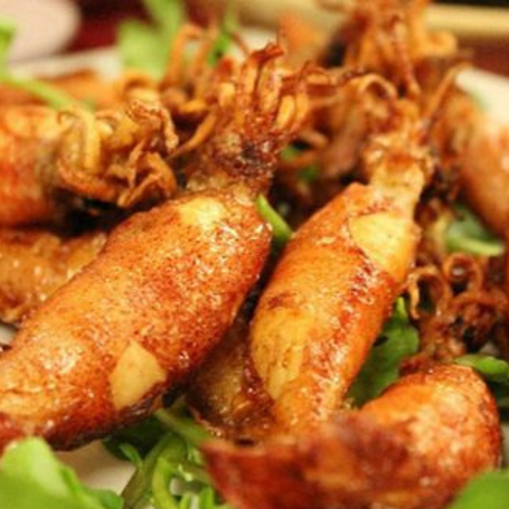 Mực Trứng Chiên Mắm